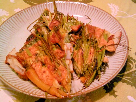 にんじんの間引き菜のチヂミ風 レシピ 作り方 By Yushiyutot 楽天レシピ